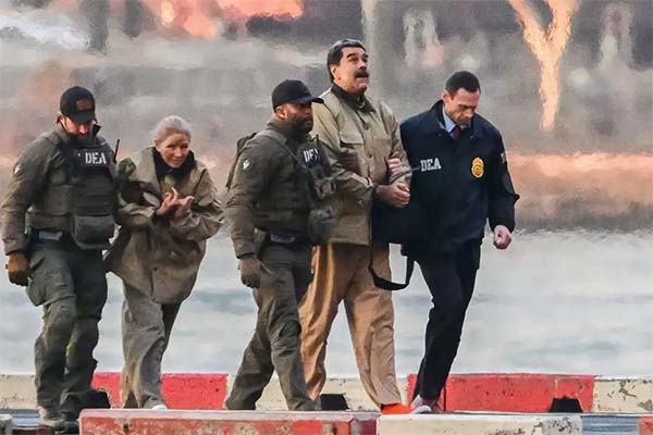 委總統馬杜羅被抓 委總統馬杜羅被抓